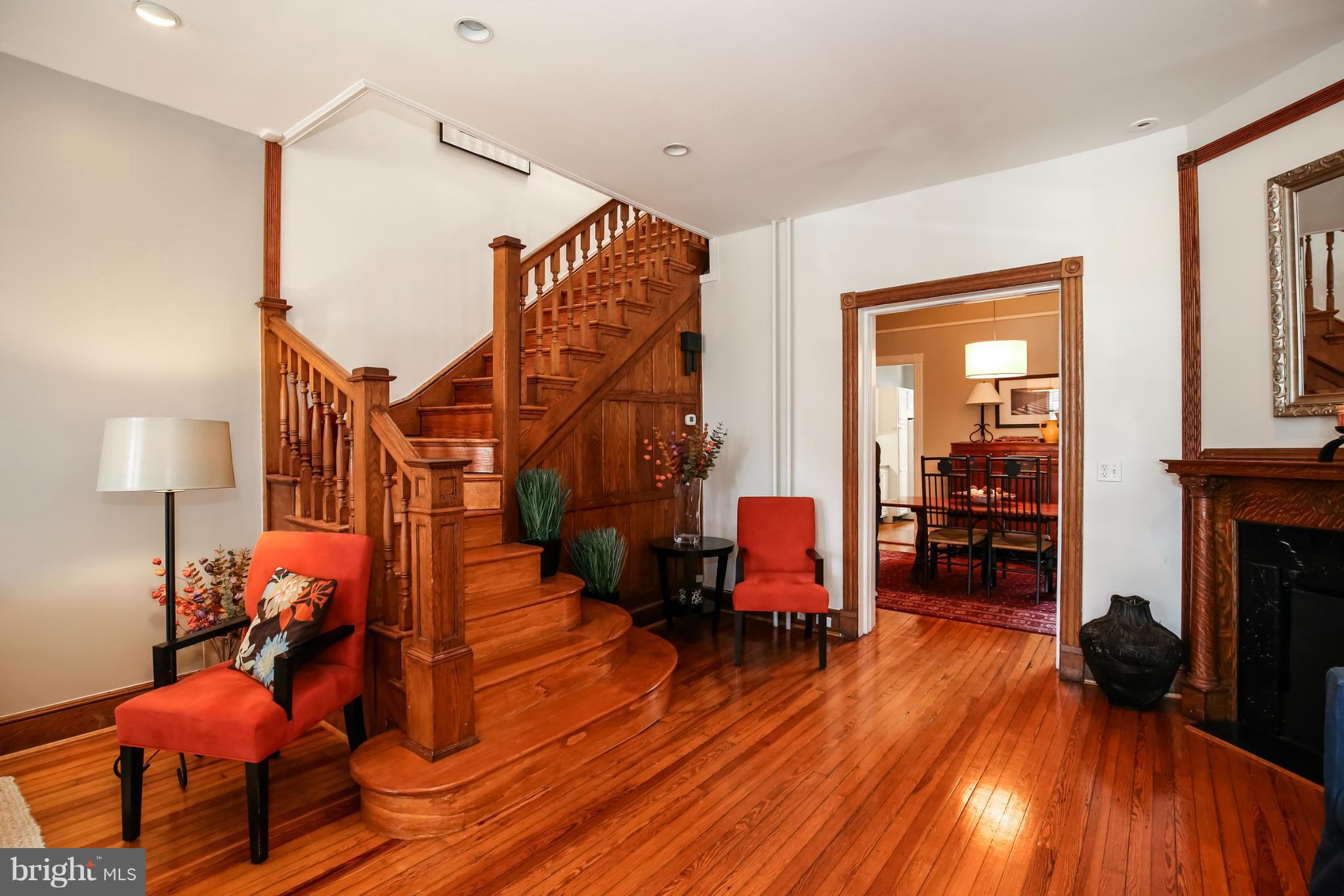 252 8th Street Southeast Washington, DC 20003 - Photo 7 of 29 a living room with furniture and wooden floor