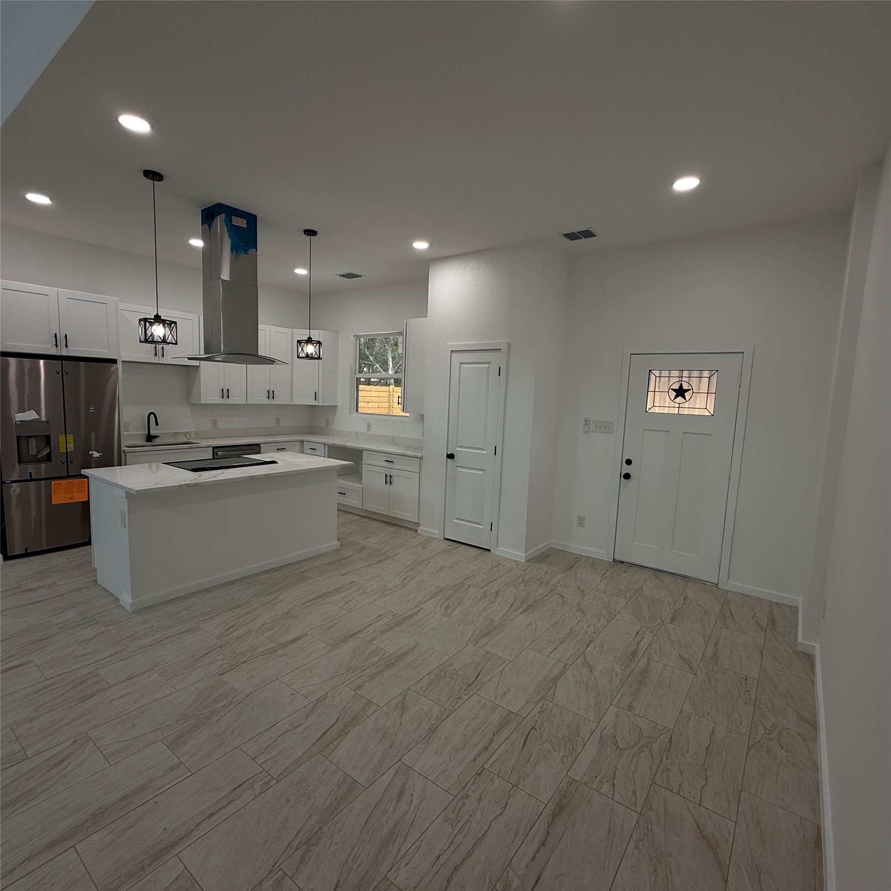 118 Crazy Cross Road Wimberley, TX 78676 - Photo 7 of 18 a view of kitchen with wooden floor