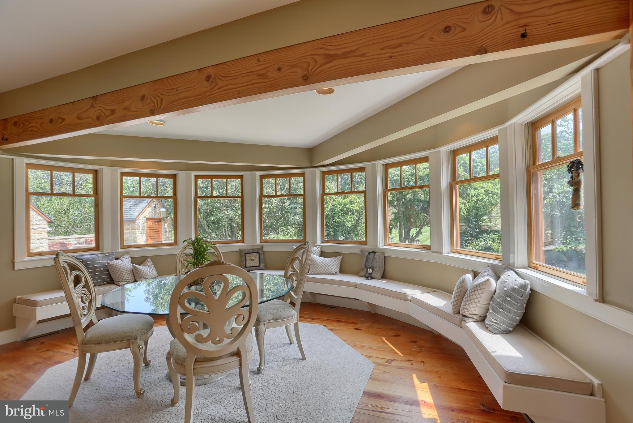 693 Burnt House Road Carlisle, PA 17015 - Photo 26 of 54 semi-circular den with window seats