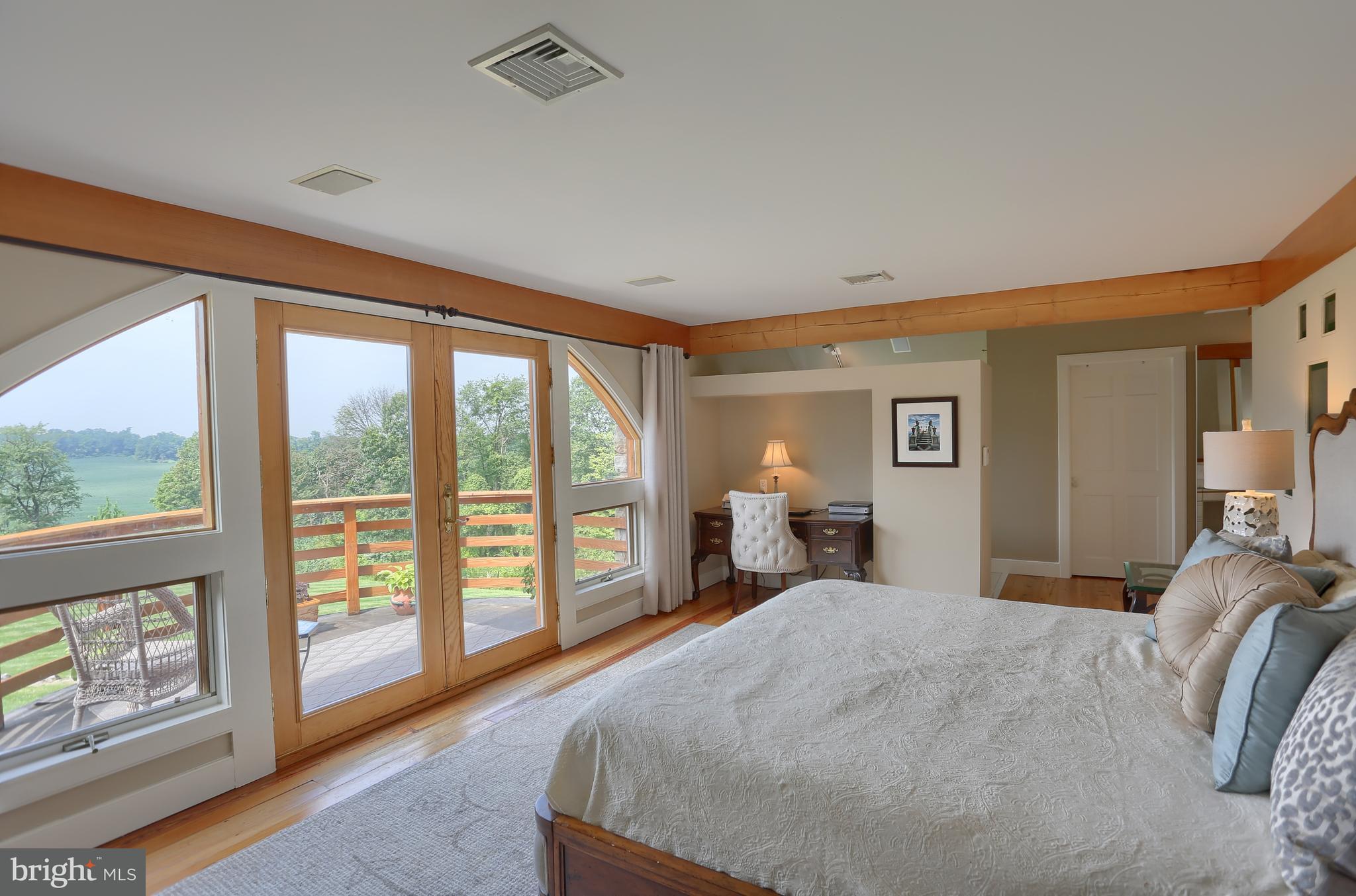 693 Burnt House Road Carlisle, PA 17015 - Photo 34 of 54 Deck off Master Bedroom with amazing view
