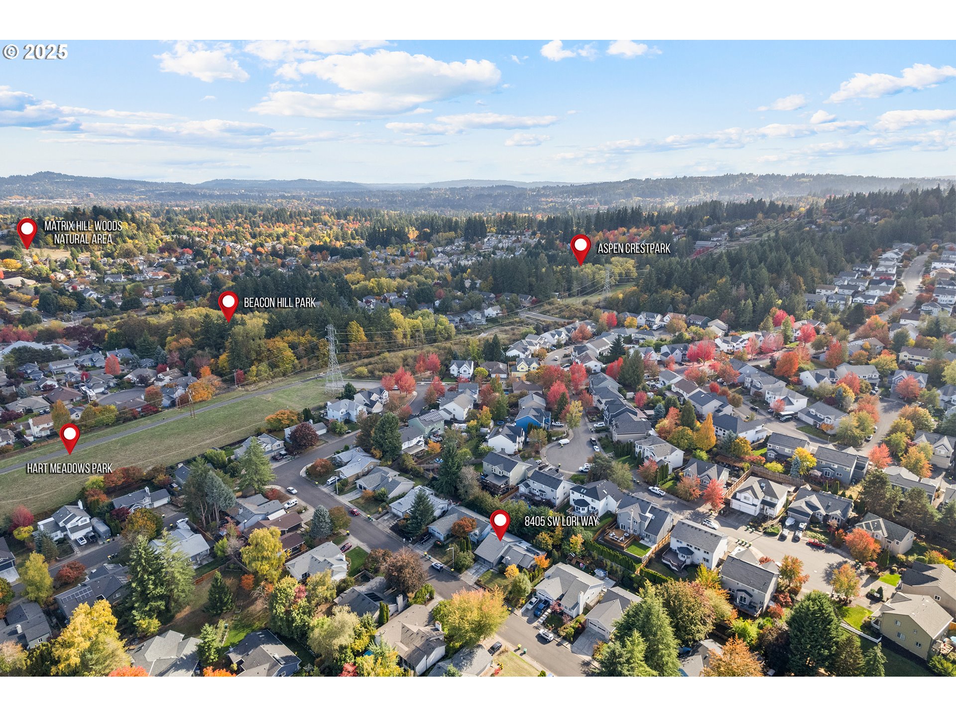 8405 Southwest Lori Way Beaverton, OR 97007 - Photo 47 of 48 a view of a city