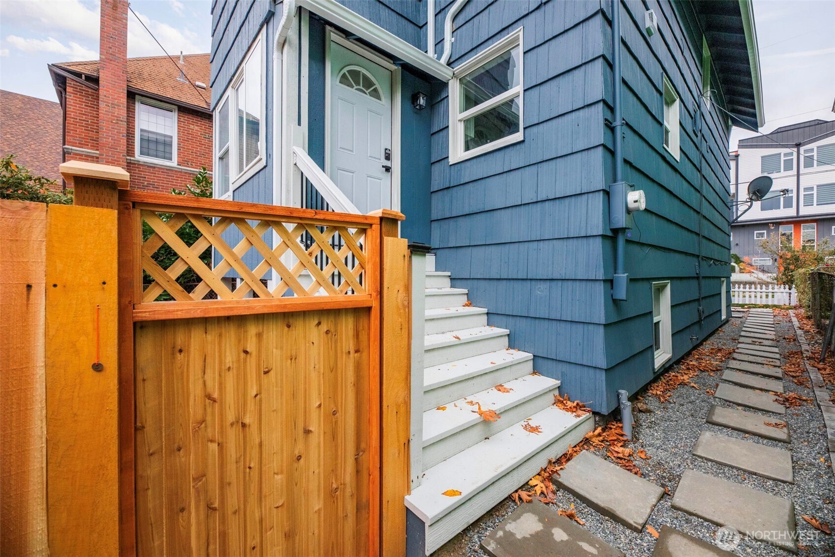 2813 15th Avenue South Seattle, WA 98144 - Photo 32 of 37 a view of a building with stairs and wooden walls