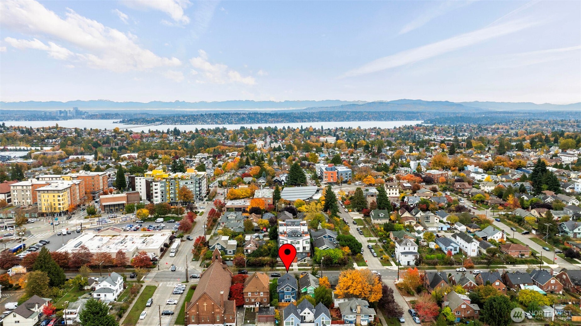 2813 15th Avenue South Seattle, WA 98144 - Photo 35 of 37 an aerial view of multiple house