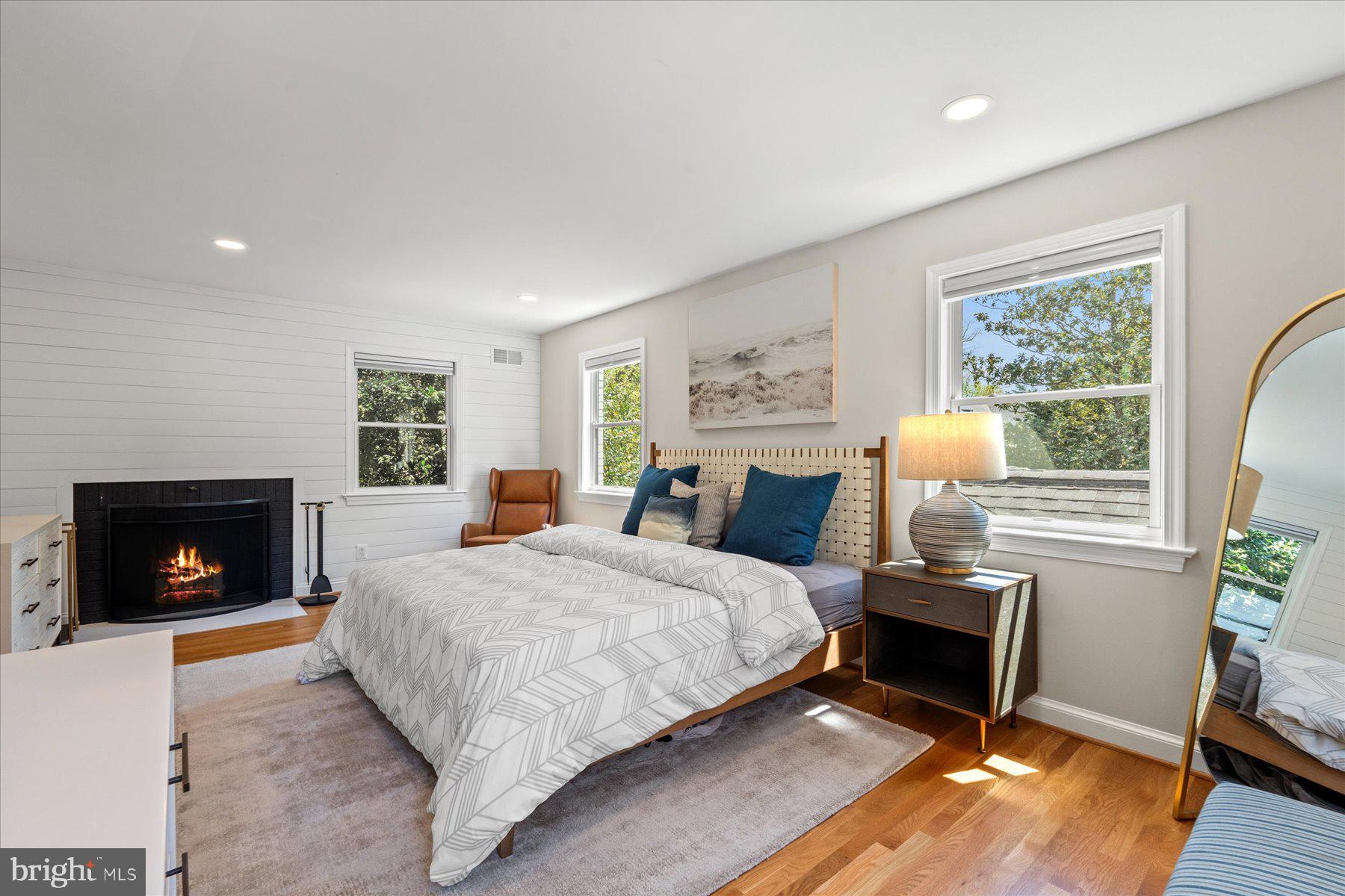 5612 Overlea Road Bethesda, MD 20816 - Photo 31 of 55 Fourth fireplace to stay warm in bed