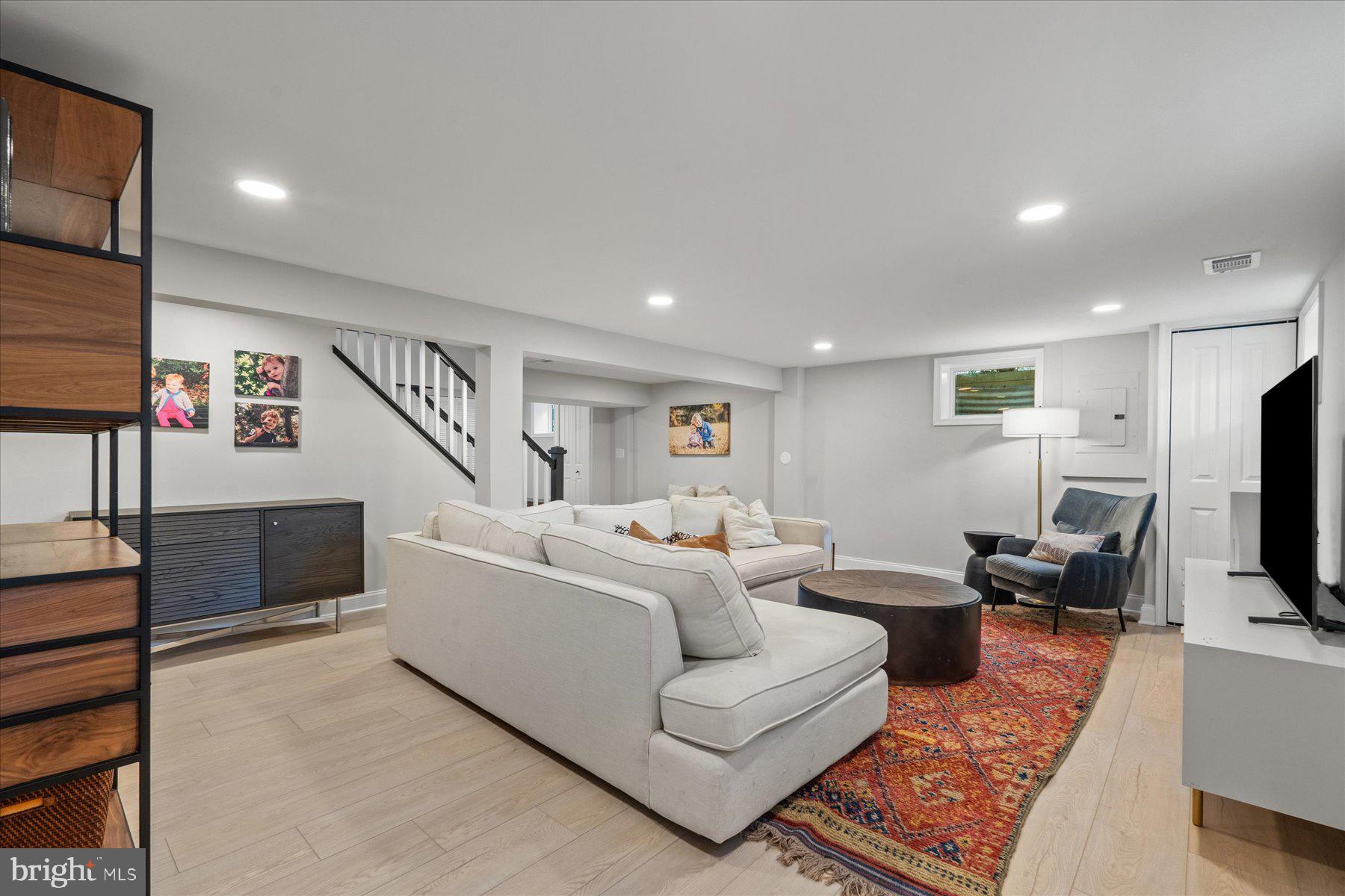 5612 Overlea Road Bethesda, MD 20816 - Photo 44 of 55 Lower level living room