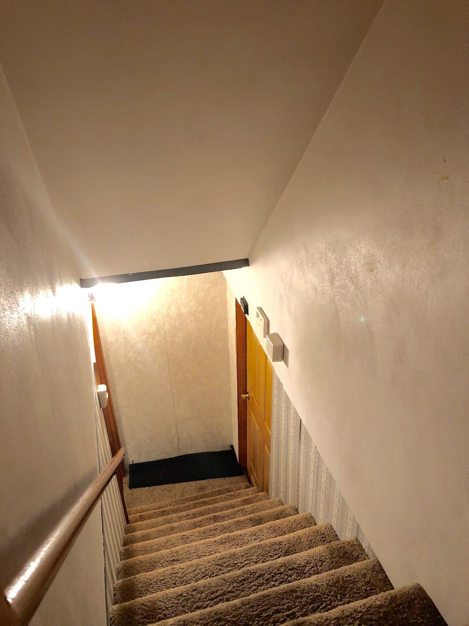 1825 Angus Road Northwest Roanoke, VA 24017 - Photo 16 of 23 Stairway to Finished Basement