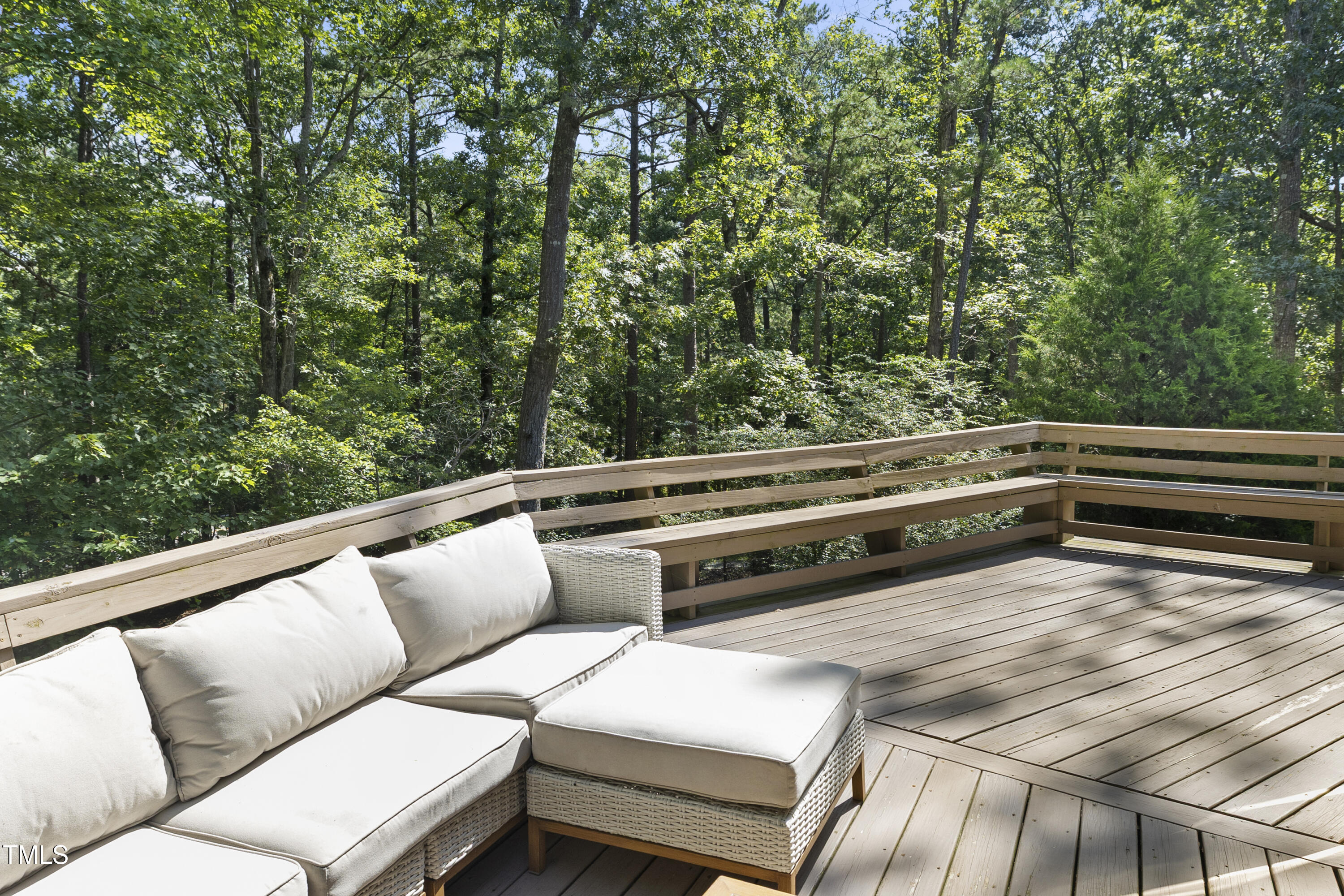 73 Hilltop Road Sanford, NC 27330 - Photo 39 of 54 a view of sitting area with furniture and trees