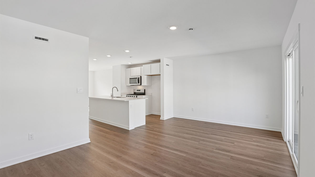 1397 Oakfield Lane Pingree Grove, IL 60140 - Photo 13 of 49 a view of kitchen with wooden floor