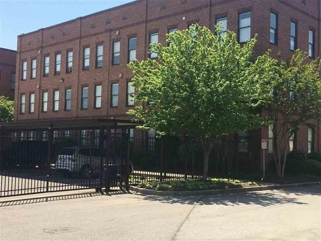 a street view along with building