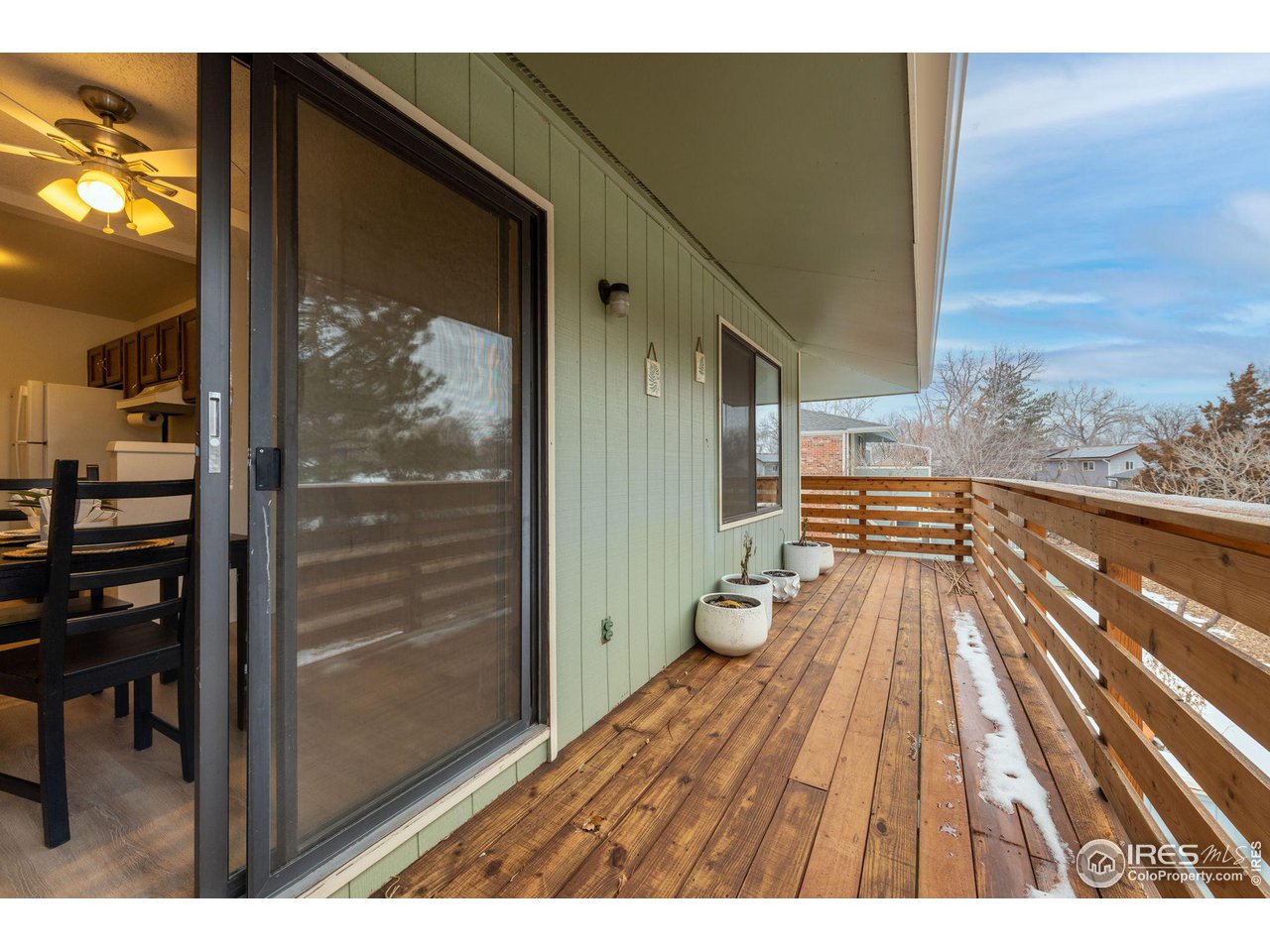 1108 Elysian Field Drive, Unit D Lafayette, CO 80026 - Photo 15 of 26 Expansive new deck and balcony