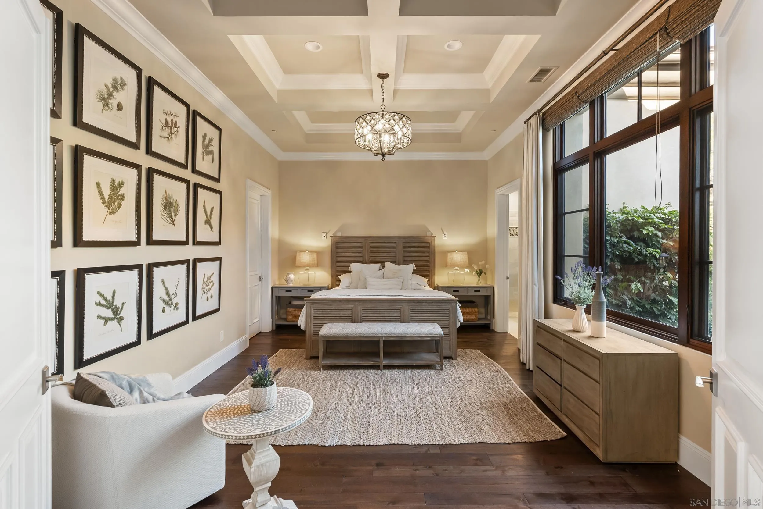 8046 El Cielo Rancho Santa Fe, CA 92067 - Photo 32 of 68 a living room with furniture and a large window