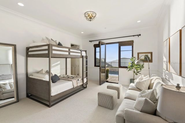 a outdoor living space with furniture and a fireplace