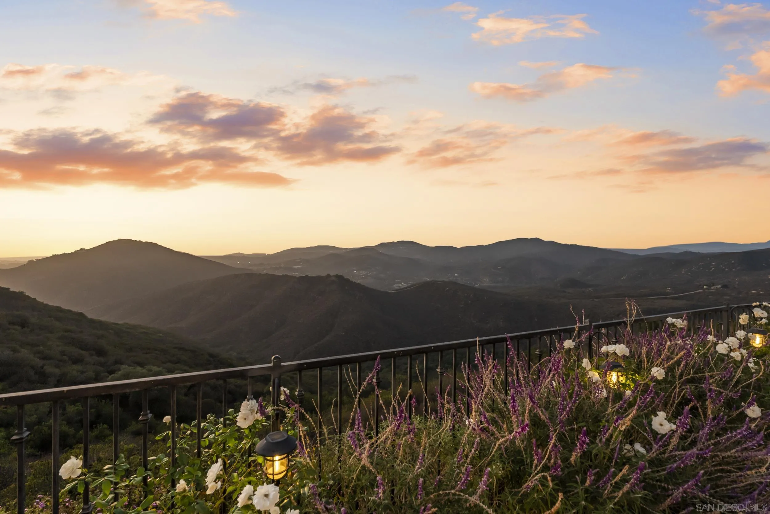 8046 El Cielo Rancho Santa Fe, CA 92067 - Photo 66 of 68 a view of a houses with a mountain from a forest