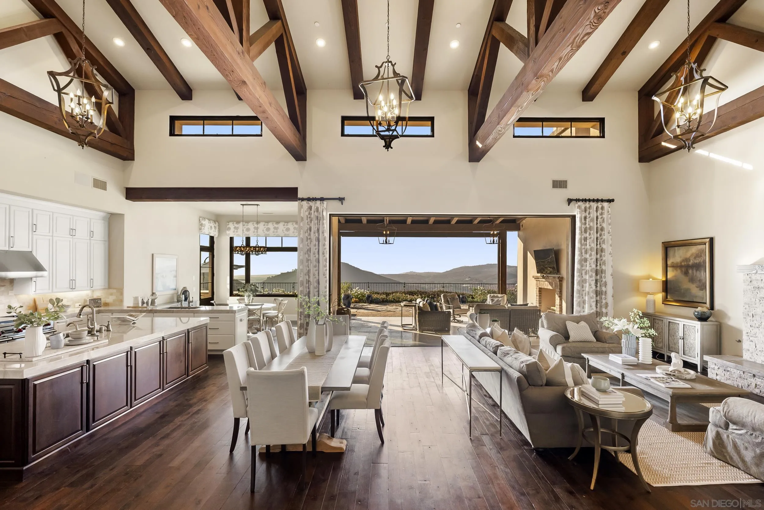 8046 El Cielo Rancho Santa Fe, CA 92067 - Photo 9 of 68 a view of a living room and dining room