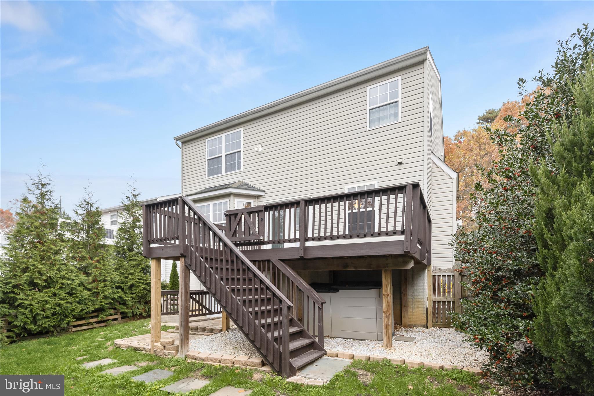147 Idlewild Road Severna Park, MD 21146 - Photo 29 of 36 a view of a house with a deck and a yard