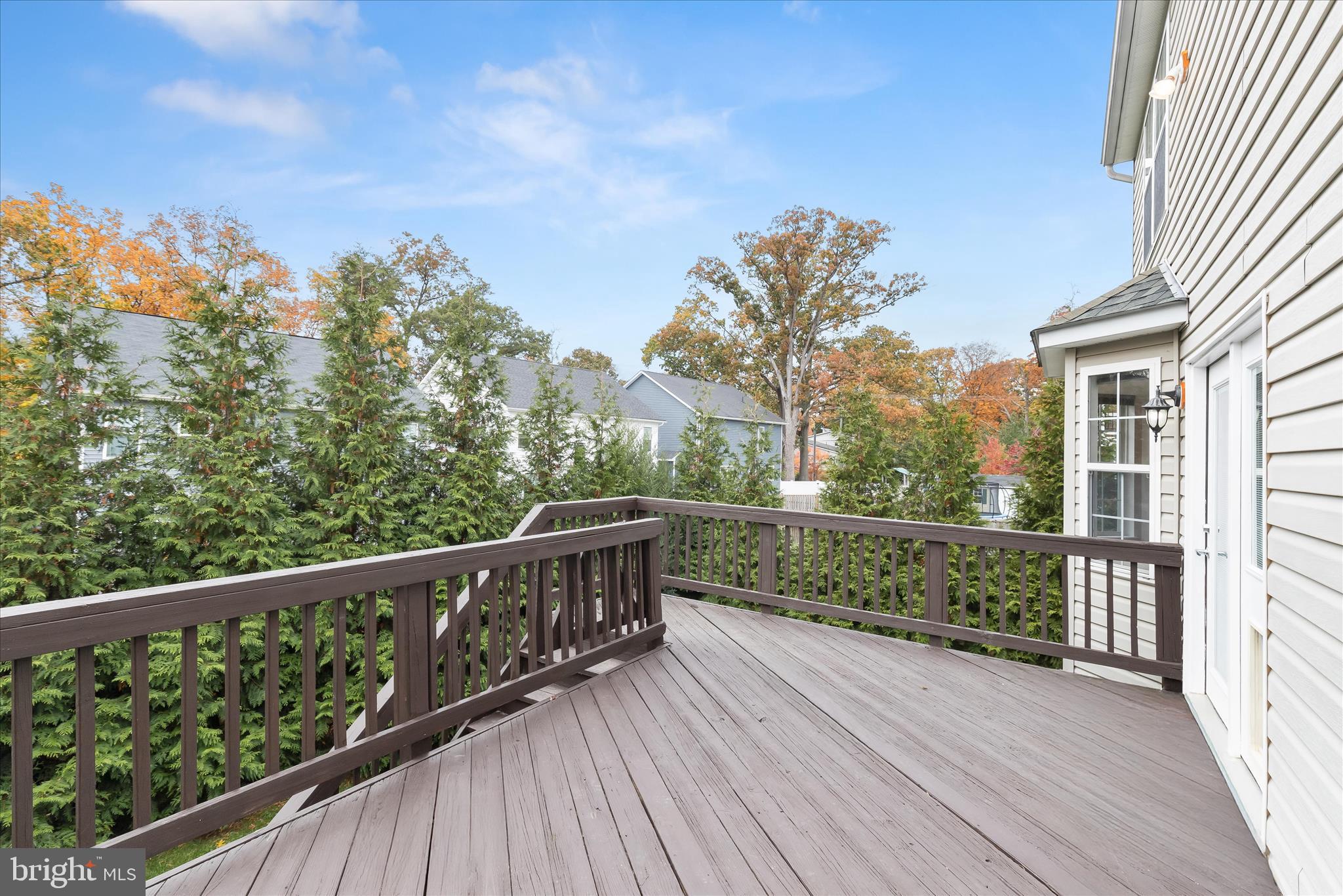 147 Idlewild Road Severna Park, MD 21146 - Photo 30 of 36 a view of a balcony with wooden floor