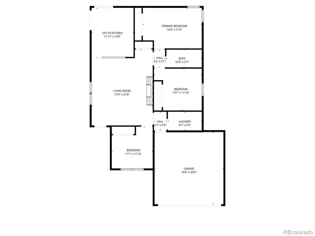 a picture of a floor plan