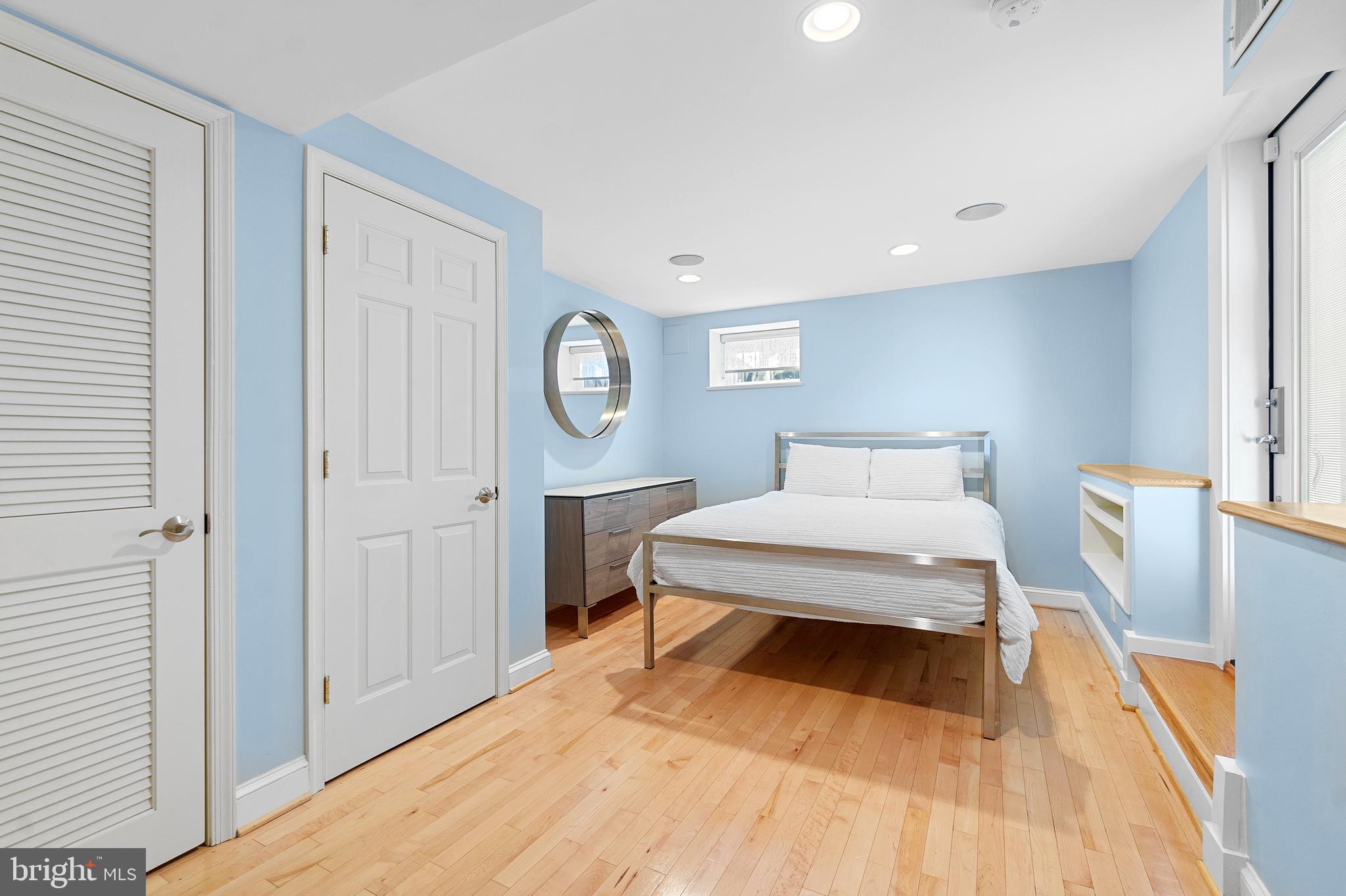 936 T Street Northwest, Unit B Washington, DC 20001 - Photo 15 of 19 a bedroom with a bed and a window