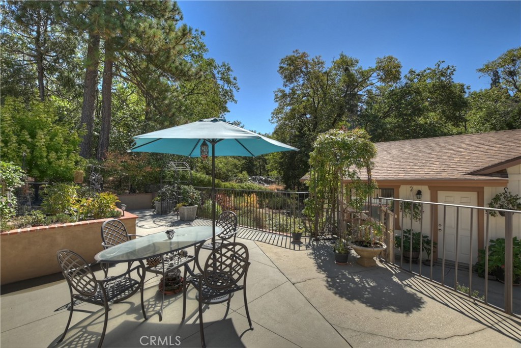 23167 Brookside Road Crestline, CA 92325 - Photo 36 of 49 a view of yard with patio