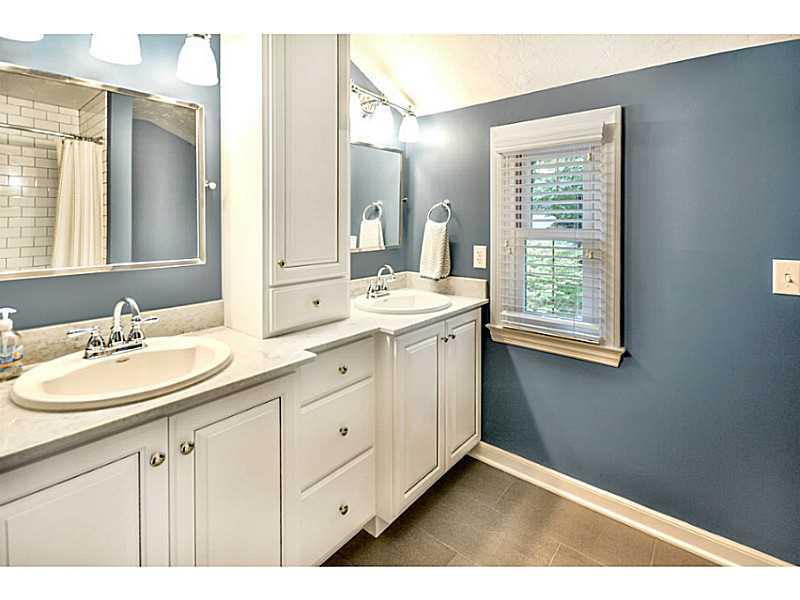 231 Timothy Road Gibsonia, PA 15044 - Photo 22 of 25 Full Bath. Double Bowl Vanity with Carrara Marble Top in Hall Bath.