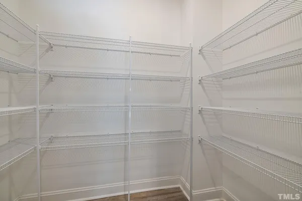 a view of a walk in closet