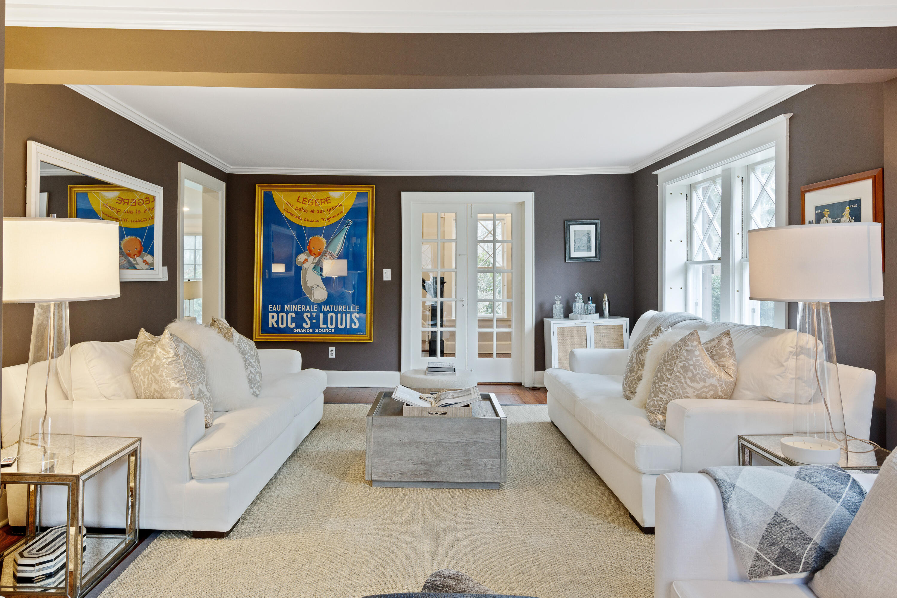 121 Middlesex Road Darien, CT 06820 - Photo 7 of 34 a living room with furniture and a large window