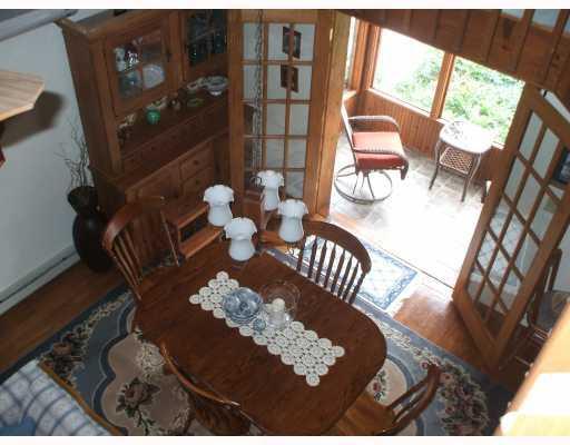 401 Bells Lake Road Prosperity, PA 15329 - Photo 6 of 15 Dining Room. View of dining room & sun room from balcony