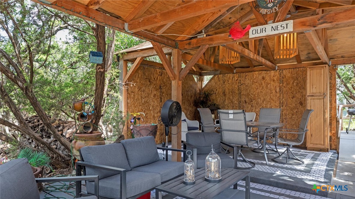 857 Derrick Drive Spring Branch, TX 78070 - Photo 23 of 32 a view of outdoor space yard and patio