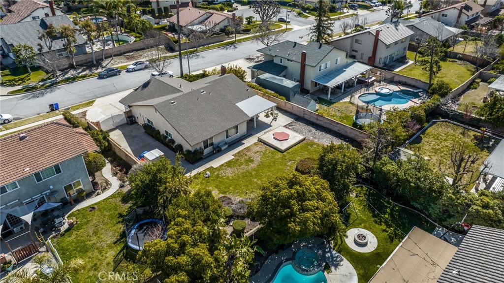 1869 Sugarloaf Avenue Upland, CA 91784 - Photo 37 of 41 an aerial view of a residential houses with yard