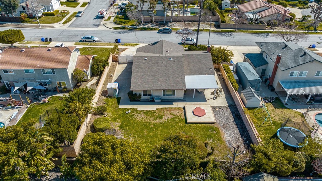 1869 Sugarloaf Avenue Upland, CA 91784 - Photo 38 of 41 an aerial view of residential houses with outdoor space