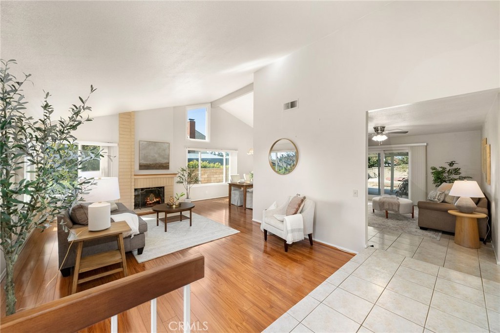 1869 Sugarloaf Avenue Upland, CA 91784 - Photo 4 of 41 a living room with furniture and a fireplace