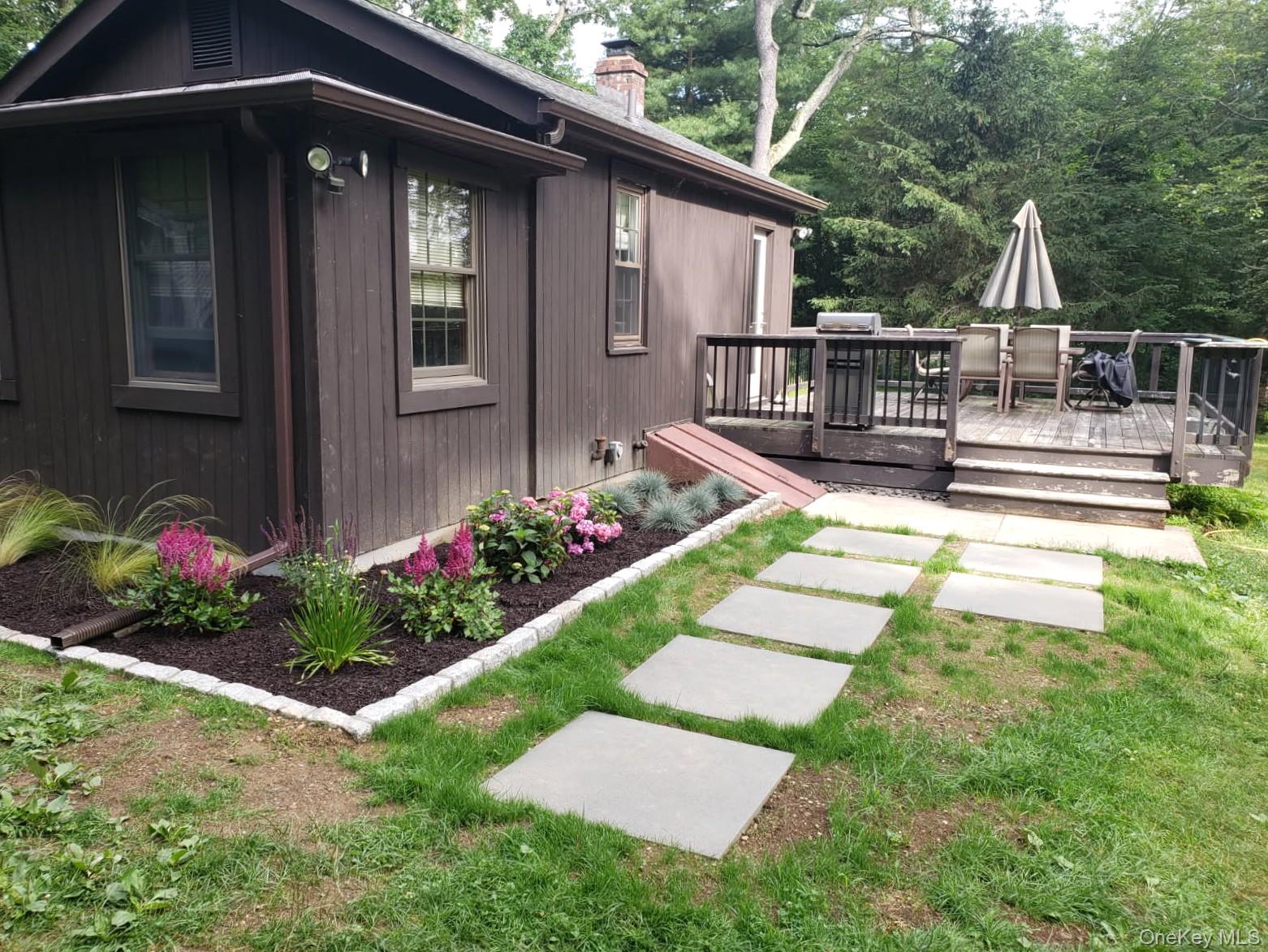 208 Ressique Road Carmel, NY 10512 - Photo 25 of 40 Bluestone & Belgian border leads to large back deck