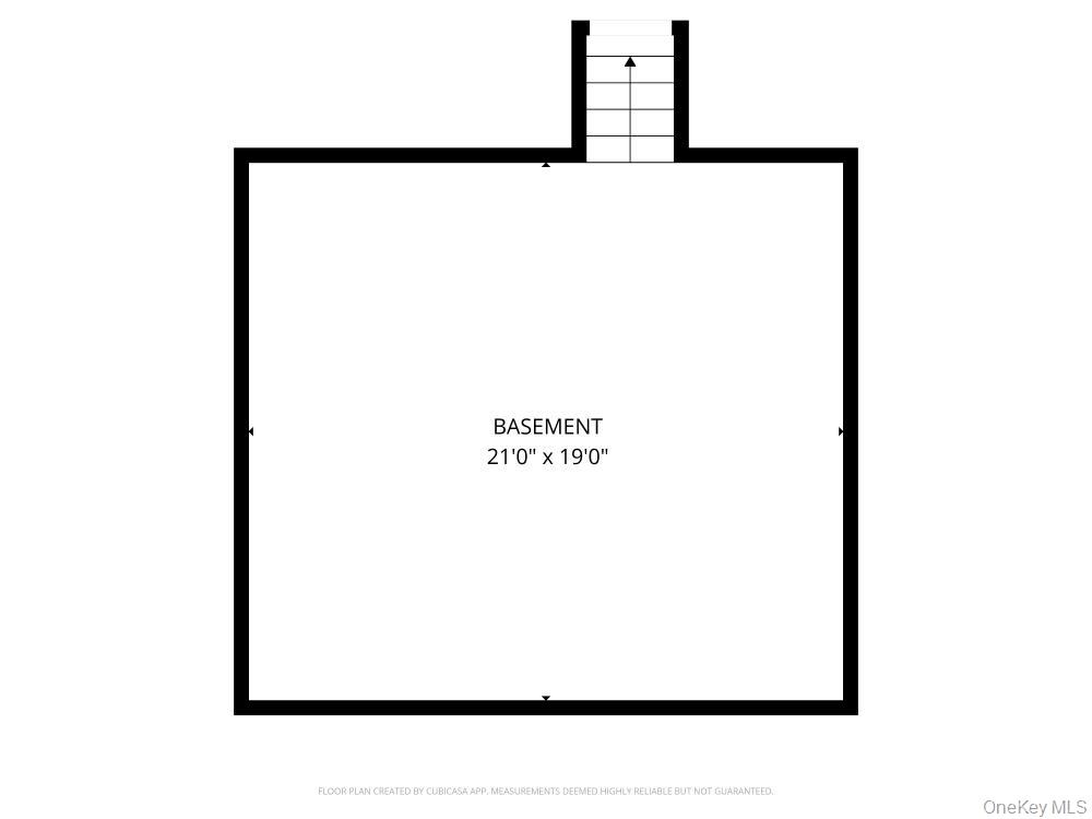208 Ressique Road Carmel, NY 10512 - Photo 40 of 40 Storage Area Floorplan (Access via Bilco doors)