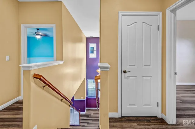 a view of front door of house