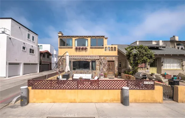 a view of a house with a swimming pool