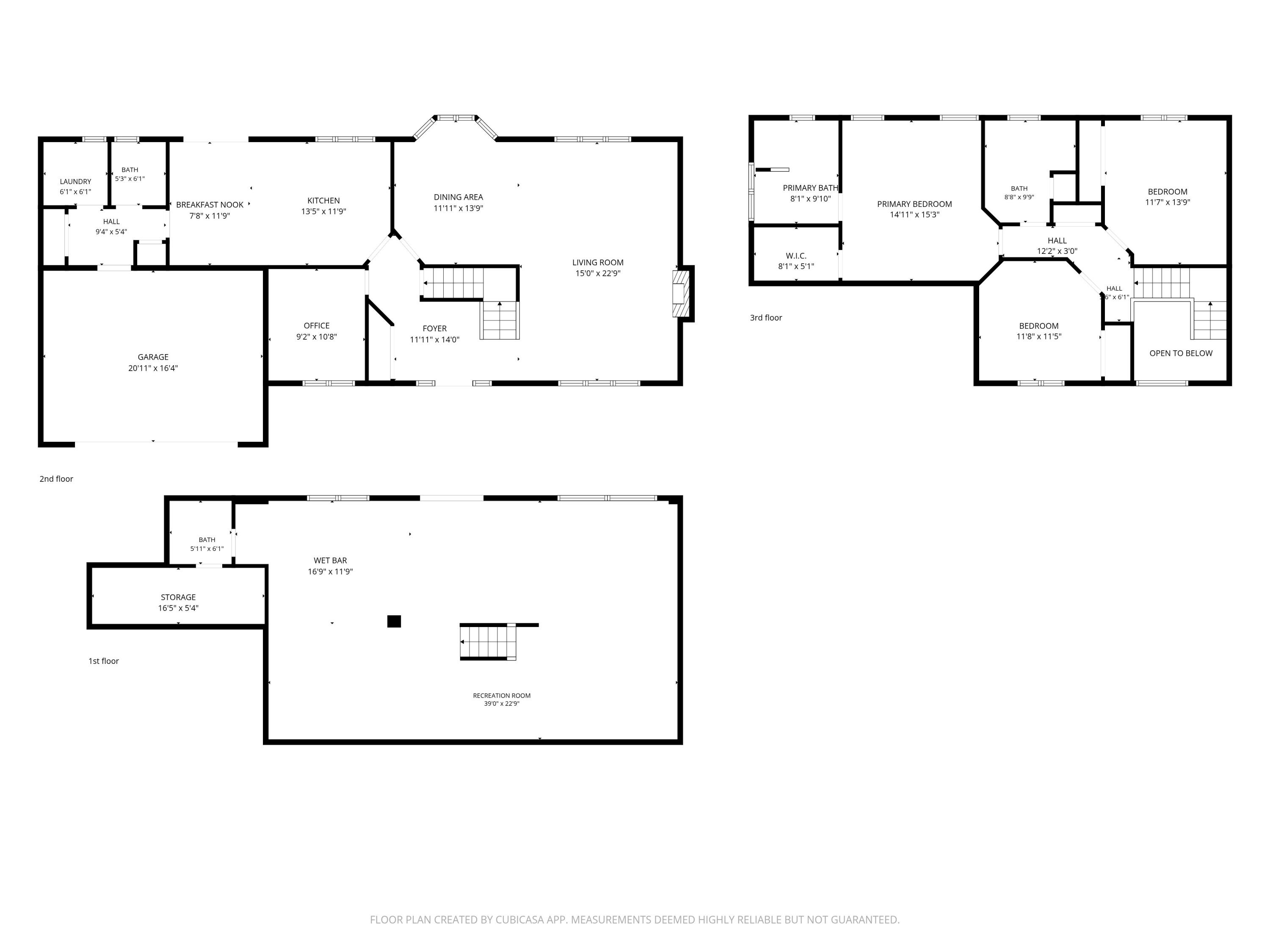 6985 Spring Crest Court Clarkston, MI 48346 - Photo 48 of 49 2D Floor Plan for 6985 Springcrest Court