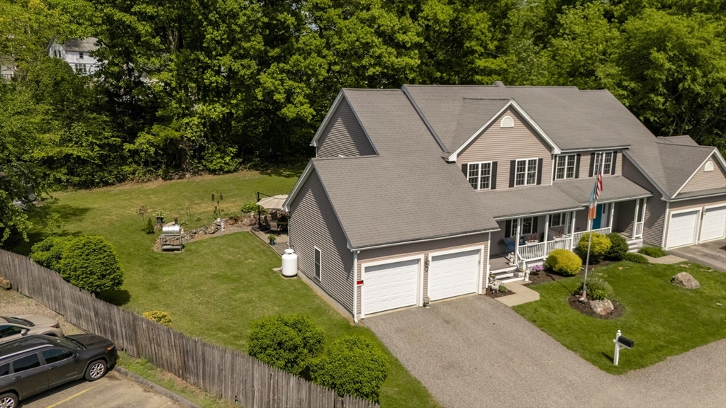 22 Duluth Street Worcester, MA 01604 - Photo 27 of 35 a aerial view of a house with a yard