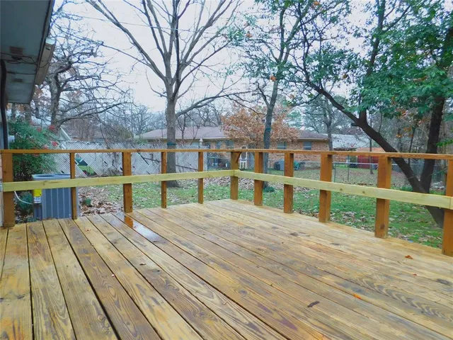 a house view with a seating space