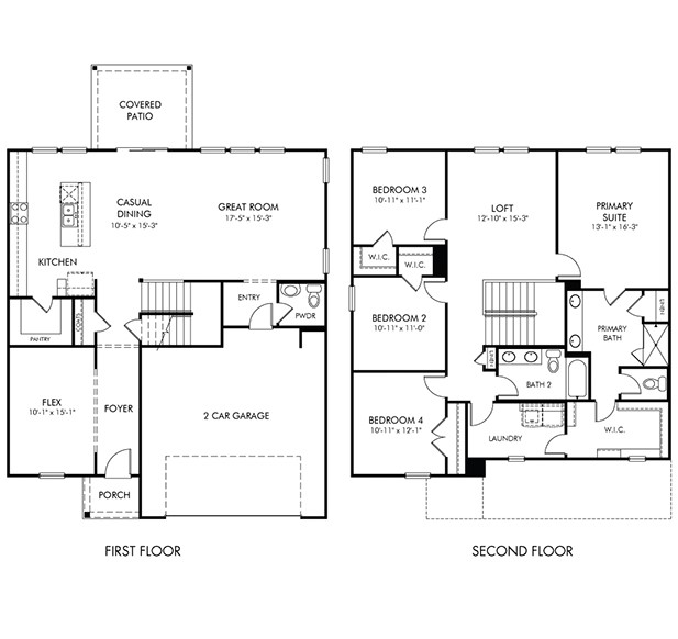 127 Blooming Mdw Road Piedmont, SC 29673 - Photo 2 of 3 Explore the functional layout of this residence, showcasing a spacious great room and a convenient covered patio for outdoor enjoyment.