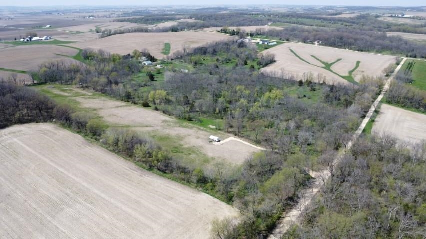Tbd Miche Road Pearl City, IL 61062 - Photo 29 of 64 an aerial view of a house with a yard