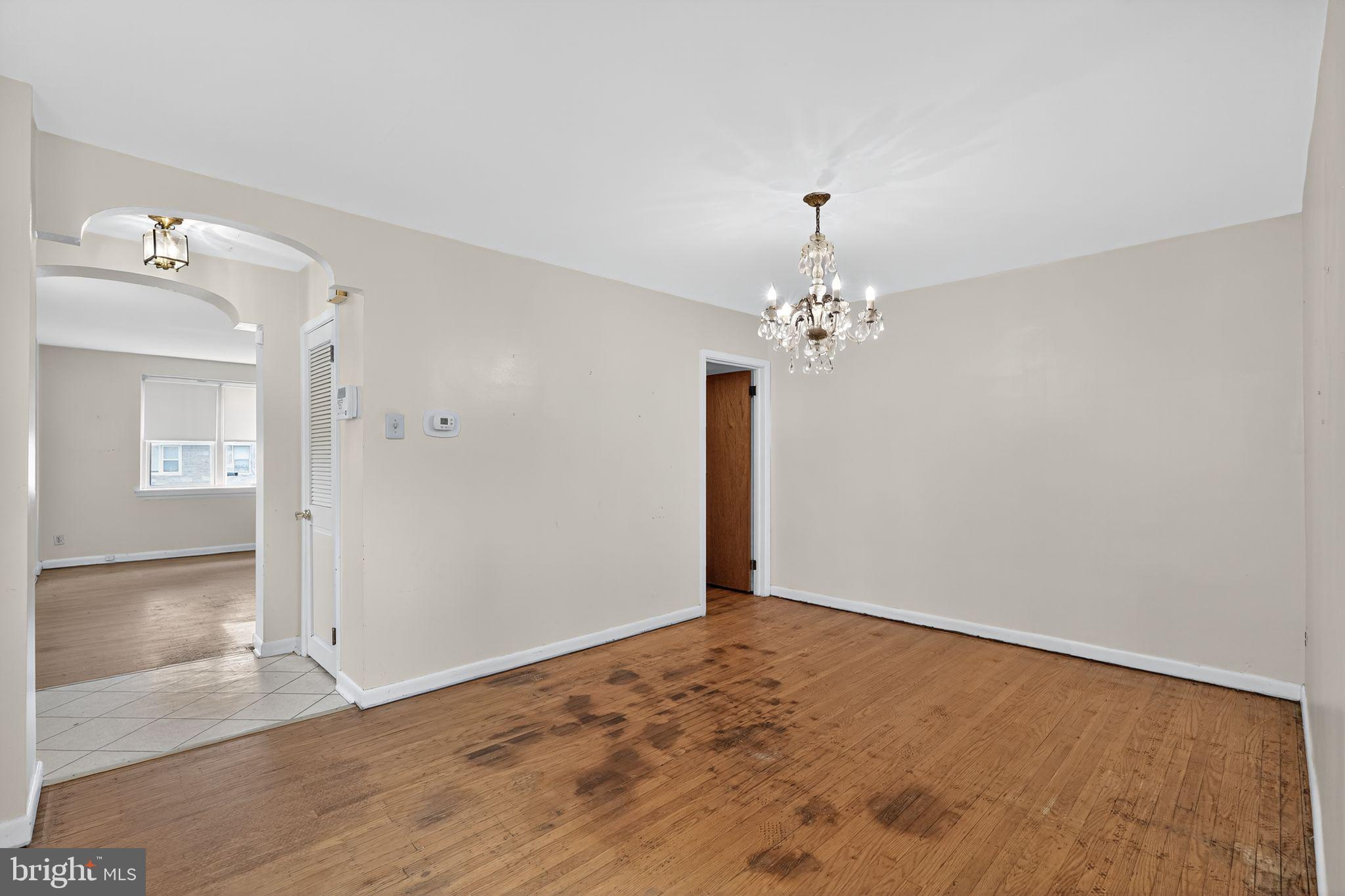 1711 Kendrick Street Philadelphia, PA 19152 - Photo 6 of 29 a view of a chandelier in an empty room