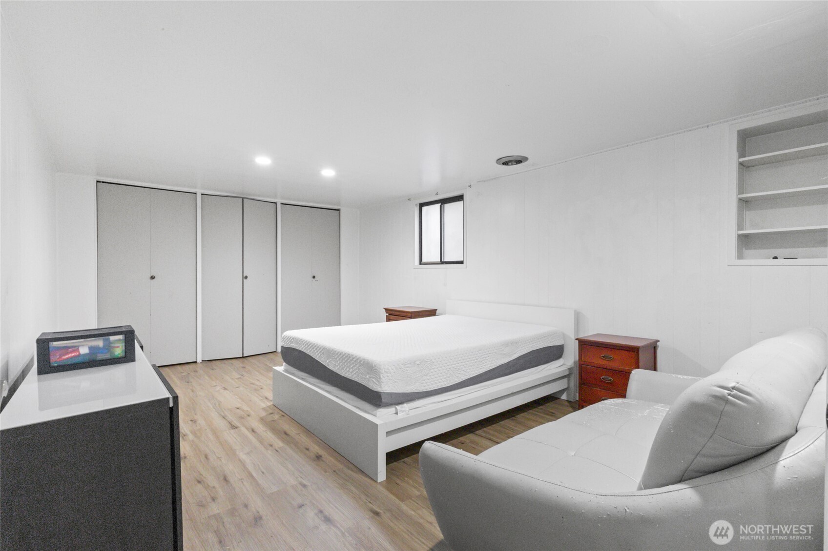 5117 Delaware Avenue Everett, WA 98203 - Photo 27 of 36 a bedroom with furniture and a window