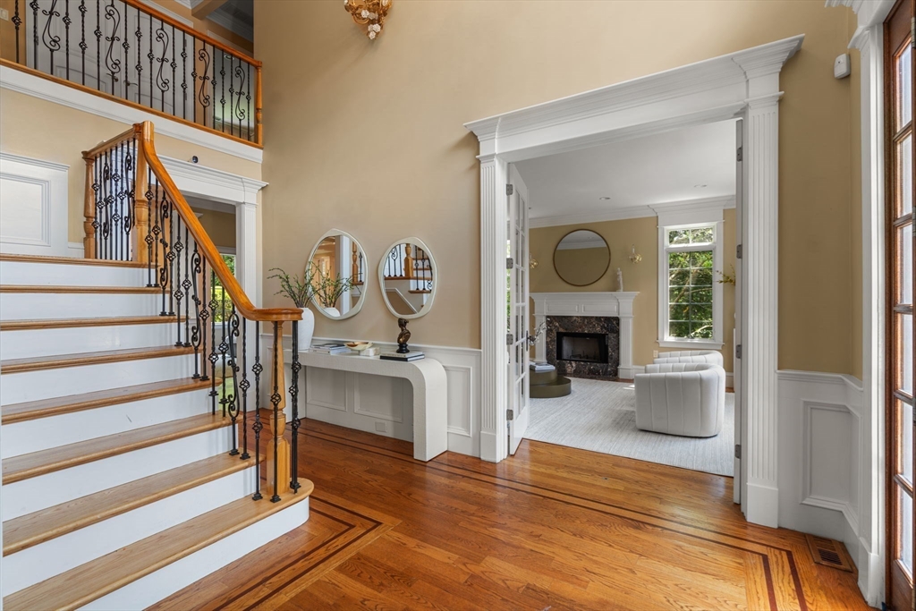 22 Scotney Road Newton, MA 02467 - Photo 10 of 42 a view of living room with furniture and fireplace