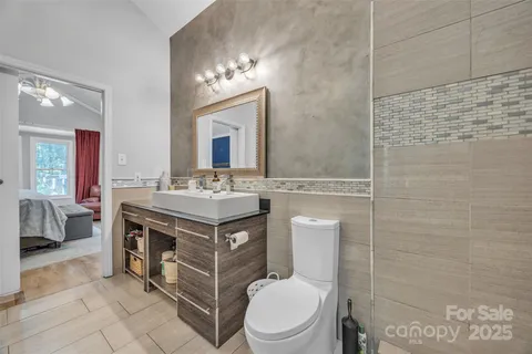 a view of a hallway with entryway