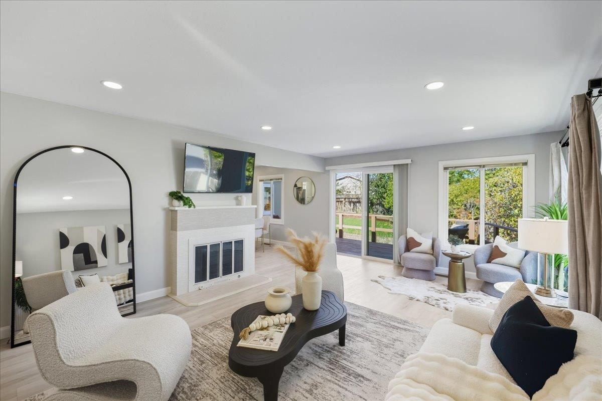 18 Culver Court San Mateo, CA 94403 - Photo 2 of 71 a living room with furniture and wooden floor