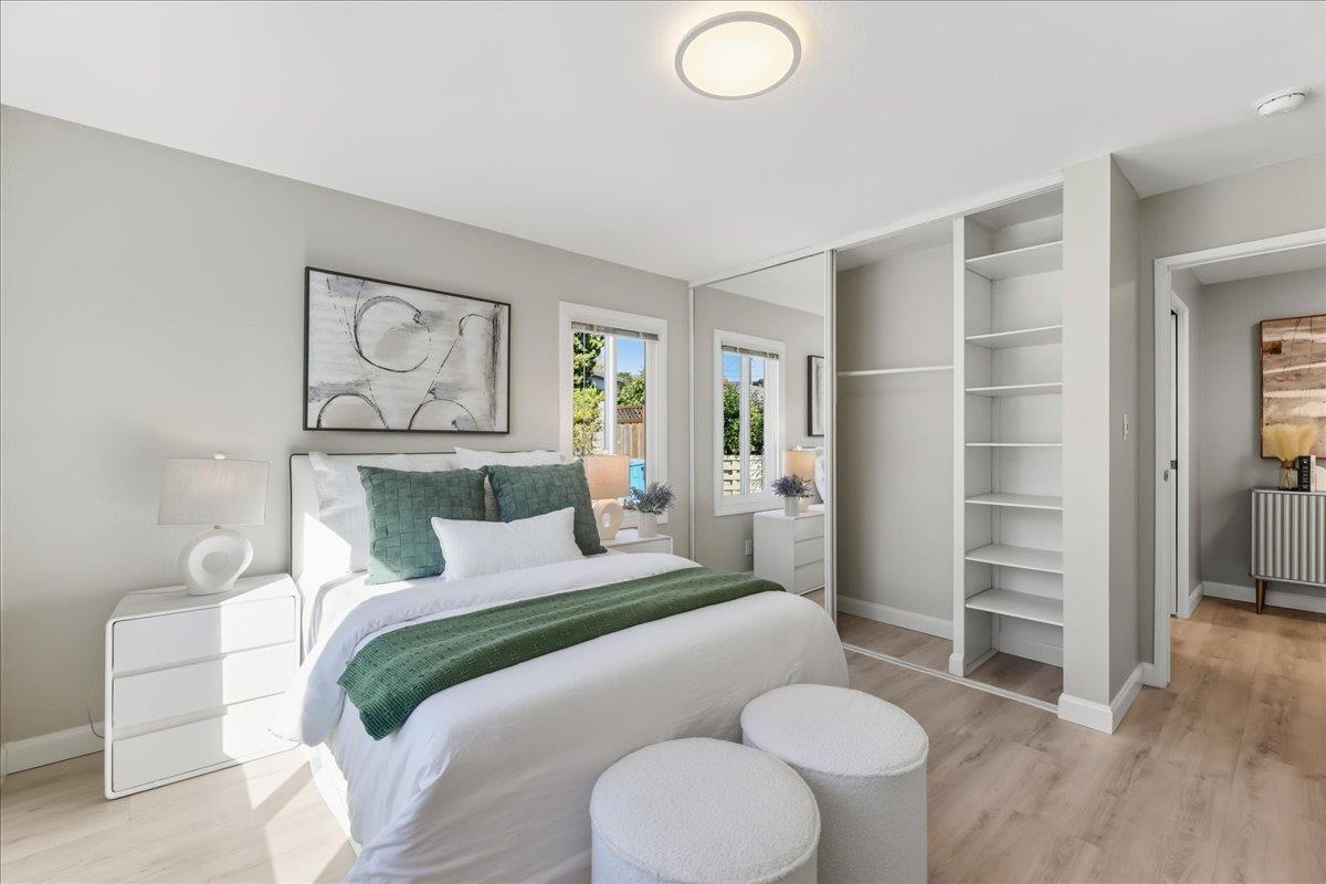 18 Culver Court San Mateo, CA 94403 - Photo 29 of 71 a bedroom with a bed and furniture