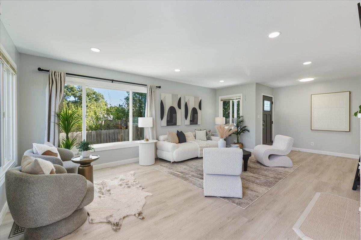 18 Culver Court San Mateo, CA 94403 - Photo 4 of 71 a living room with furniture and large windows