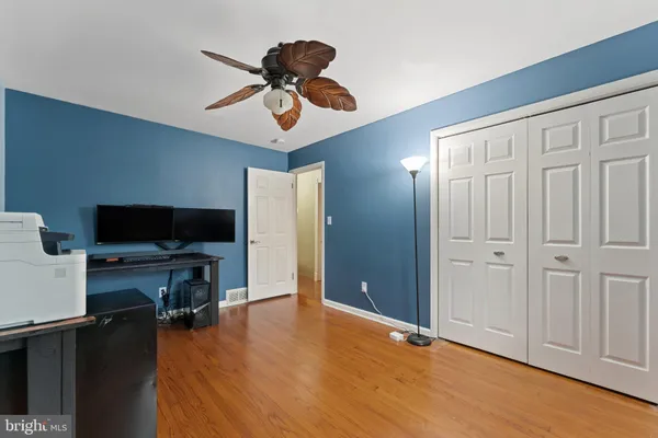 wooden floor and windows in a room