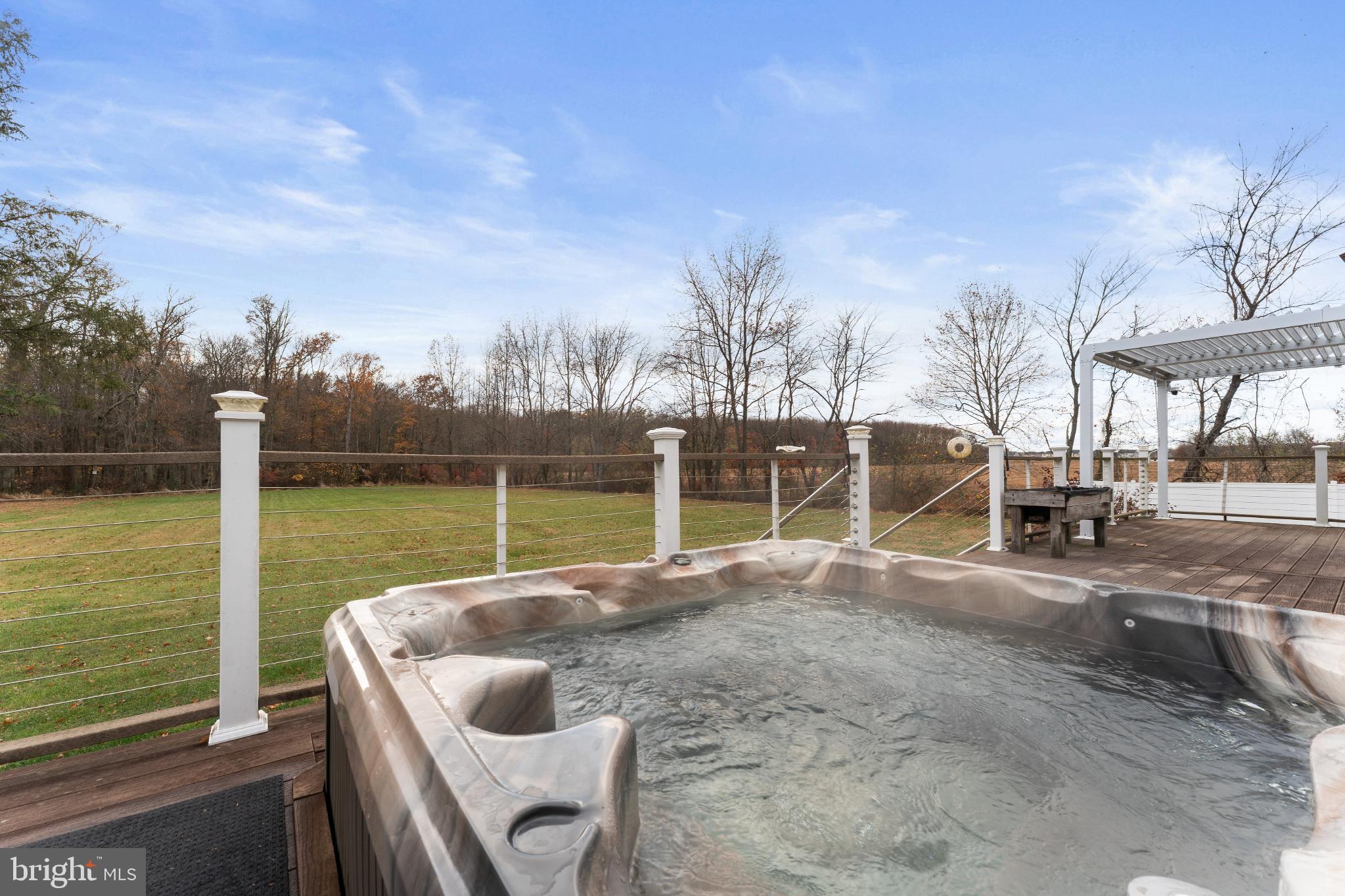 332 Gordon Road Robbinsville, NJ 08691 - Photo 33 of 47 a view of a backyard with sitting area