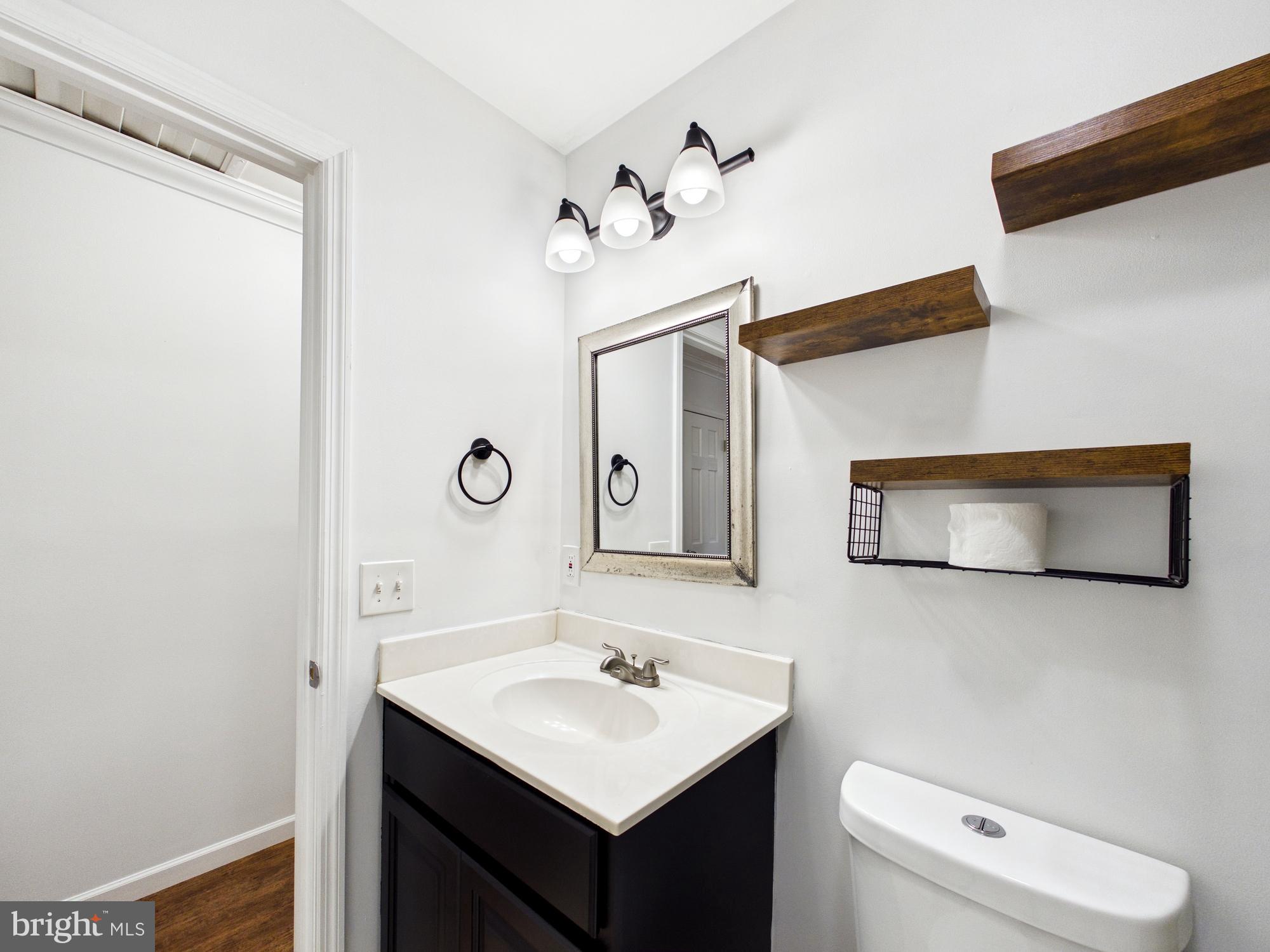 3231 Williamsville Road Houston, DE 19954 - Photo 29 of 64 Modern hall bathroom with sleek finishes.